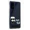 UTGATT4 Karl Lagerfeld Skal Galaxy A32 5G Karl & Choupette - Transparent