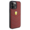 Ferrari Ferrari iPhone 15 Pro Max Mobilskal Läder Stitched Lines