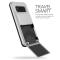 VERUS Verus Damda Folder Card Slot Skal till Samsung Galaxy S8 Plus - Silver