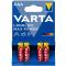 VARTA Varta 4-pack Longlife Max Power AAA / LR03 Batteri
