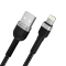 Wozinsky Wozinsky USB-A till Lightning kabel 2.4A 1m - Svart