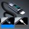 Joyroom Joyroom USB-C till Lightning kabel 20W med LED display 1.2m