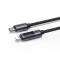 Joyroom Joyroom USB-C till Lightning kabel 20W med LED display 1.2m