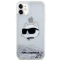 KARL LAGERFELD Karl Lagerfeld Mobilskal till iPhone 11/XR Choupette Head - Silver