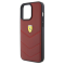 Ferrari Ferrari iPhone 15 Pro Max Mobilskal Läder Stitched Lines