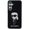 KARL LAGERFELD Karl Lagerfeld Mobilskal till Galaxy S24 Plus Silikon Ikonik - Svart