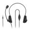Hama Hama Headset PC Office Stereo On-Ear NHS-P100 V2 - Svart