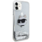 KARL LAGERFELD Karl Lagerfeld Mobilskal till iPhone 11/XR Choupette Head - Silver