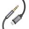 Tech-Protect Tech-Protect Lightning To Aux Mini (3.5mm) Kabel 100 cm Svart