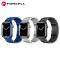 Forcell Forcell Apple Watch (42/44/45/49mm) Armband F-Design - Silver