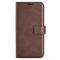 A-One Brand iPhone 15 Plus Plånboksfodral Calf Flip Folio - Brun