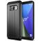 VERUS Verus Waved Hard Drop Skal till Samsung Galaxy S8 Plus - Dark Silver