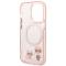 KARL LAGERFELD Karl Lagerfeld iPhone 14 Pro Skal Magsafe Karl & Choupette Aluminum - Rosa