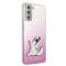 KARL LAGERFELD Karl Lagerfeld Skal Samsung Galaxy S21 Plus Choupette Fun - Rosa