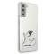 KARL LAGERFELD Karl Lagerfeld Skal Samsung Galaxy S21 Plus Choupette Fun - Transparent
