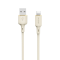 Dudao Dudao USB-A till Lightning kabel 1m - Beige