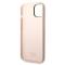 KARL LAGERFELD Karl Lagerfeld iPhone 14 Plus Skal Czarny Silicone Karl`s Head - Rosa