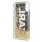 UTGATT4 Karl Lagerfeld Skal iPhone X/Xs Karl logo Glitter - Svart