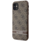 Guess Guess Mobilskal till iPhone 11/XR Stripe - Brun