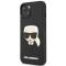KARL LAGERFELD Karl Lagerfeld iPhone 14 Plus Skal 3D Rubber Karl`s Head - Svart
