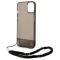 Guess GUESS iPhone 14 Skal Translucent Pearl Strap - Svart