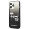 KARL LAGERFELD Karl Lagerfeld iPhone 13 Pro Skal Gradient Ikonik Karl & Choupette - Svart