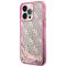 Guess Guess Mobilskal till iPhone 14 Pro Liquid Glitter - Rosa