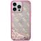 Guess Guess Mobilskal till iPhone 14 Pro Liquid Glitter - Rosa