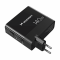 Wozinsky Wozinsky Väggladdare 140W GaN 3 x USB-C/2 x USB-A - Svart