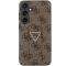 Guess Guess Mobilskal till Galaxy S24 Grip Stand Triangle Strass - Brun