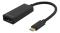UTGATT1 Deltaco USB 3.1 till DisplayPort Adapter - Svart