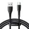 Joyroom Joyroom Starry USB-C till USB-A kabel 100W 1m - Svart