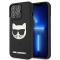 KARL LAGERFELD Karl Lagerfeld 3D Rubber Choupette Skal iPhone 13 Pro - Svart