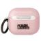 KARL LAGERFELD KARL LAGERFELD AirPods 3 Skal Ikonik Choupette - Rosa