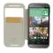 Mercury Mercury Bumper View Plånboksfodral till HTC One M8 (2014) - Vit