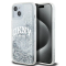 DKNY DKNY Mobilskal till iPhone 14 Liquid Glitter Big Logo - Vit