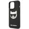 KARL LAGERFELD Karl Lagerfeld 3D Rubber Choupette Skal iPhone 13 Pro - Svart