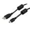UTGATT1 Deltaco Typ-A Till Mini USB Kabel 2m - Svart