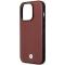 BMW BMW Mobilskal till iPhone 14 Pro Max Magsafe Diamond Pattern - Burgundy