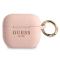 Guess Guess Silicone Glitter Skal AirPods 3 - Rosa