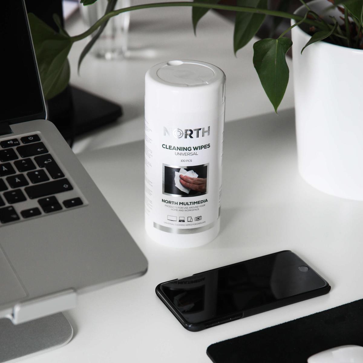 OEM NORTH Rengöringsdukar Universal 100-pack