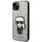 KARL LAGERFELD Karl Lagerfeld iPhone 14 Plus Skal Glitter Flakes Ikonik - Silver
