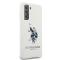US Polo US Polo Silicone Logo Skal Galaxy S21 Plus - Vit