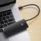BASEUS Baseus Lite Series 6-Port HUB Adapter USB-C - Svart
