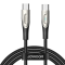 Joyroom Joyroom USB-C till USB-C kabel 1.2m - Svart