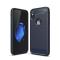 OEM Carbon Fiber Brushed Mobilskal till iPhone XS / X - Blå