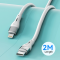 Wozinsky Wozinsky USB-C till Lightning kabel PD 27W 1m - Vit