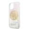 Guess Guess Skal iPhone 11 Pro Circle Liquid Glitter - Rosa