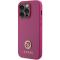 Guess Guess Mobilskal till iPhone 15 Pro Max Strass Metal Logo - Rosa