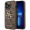 Guess GUESS iPhone 14 Pro Max Skal Big Metall Logo - Brun